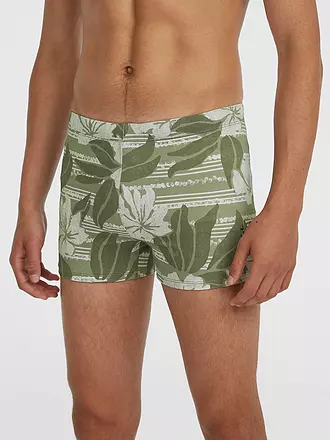 O'NEILL | Beinbadehose Floral Racer da uomo | olive